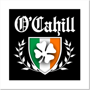 O'Cahill Shamrock Crest Posters and Art